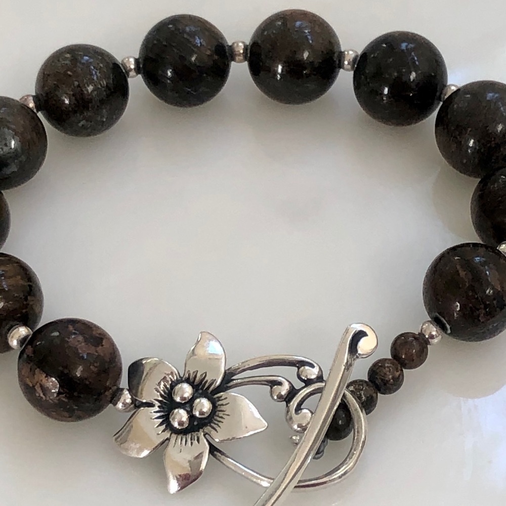 Silpada Bronzite Bracelet.